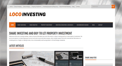 Desktop Screenshot of loco-investing.com