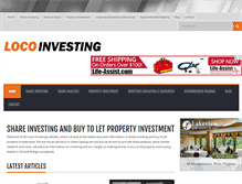 Tablet Screenshot of loco-investing.com
